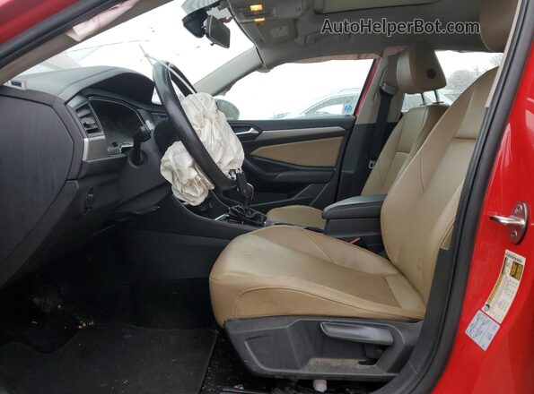 3VWCB7BU6LM016508 2020 VOLKSWAGEN JETTA Red Front interior view
