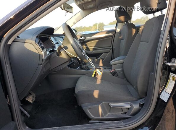 3VWCB7BU6LM032739 2020 VOLKSWAGEN JETTA Black Вид салону спереду