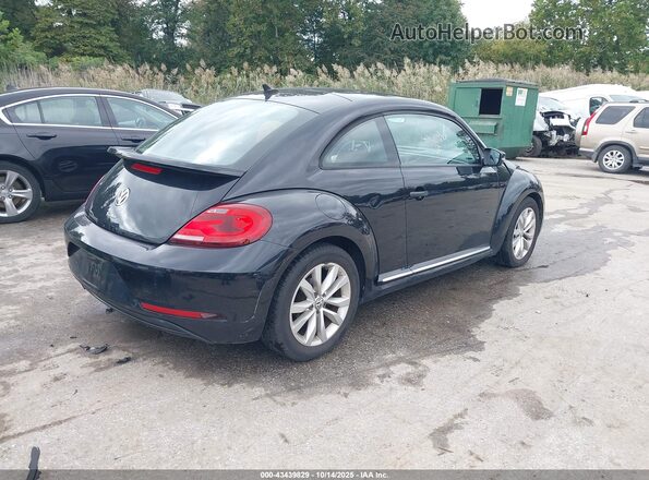 3VWF17AT5HM630840 2017 VOLKSWAGEN BEETLE Black Задня права чверть