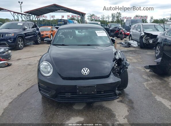 3VWF17AT5HM630840 2017 VOLKSWAGEN BEETLE Black Вид задньої частини салону