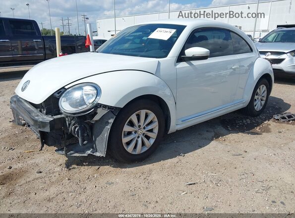3VWFD7AT4KM711620 2019 VOLKSWAGEN BEETLE Белый Передняя левая четверть