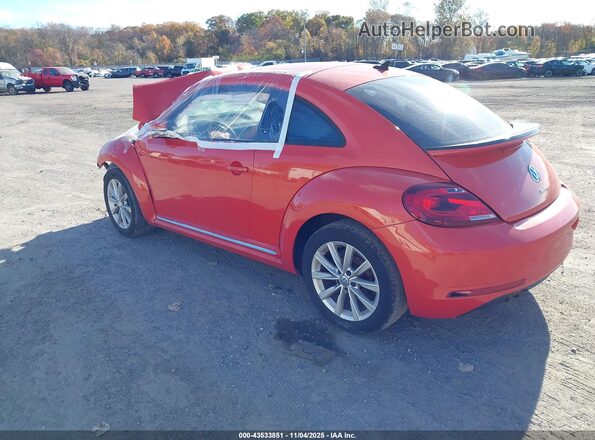 3VWFD7AT7JM706409 2018 VOLKSWAGEN BEETLE Orange Tył lewy