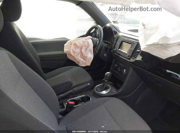3VWFD7ATXKM719379 2019 VOLKSWAGEN BEETLE Blue Вид салону спереду