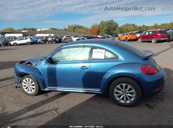 3VWFD7ATXKM719379 2019 VOLKSWAGEN BEETLE Blue Панорамний вид салону 360°