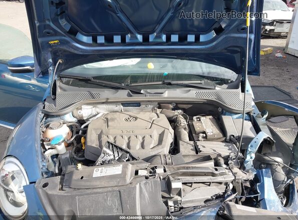 3VWFD7ATXKM719379 2019 VOLKSWAGEN BEETLE Blue Вид ззаду