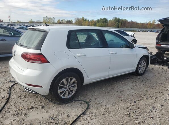 3VWG57AU9KM013028 2019 VOLKSWAGEN GOLF White Задня права чверть