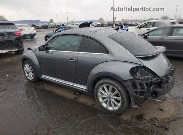 3VWJD7AT7JM706694 2018 VOLKSWAGEN BEETLE Gray Rear left