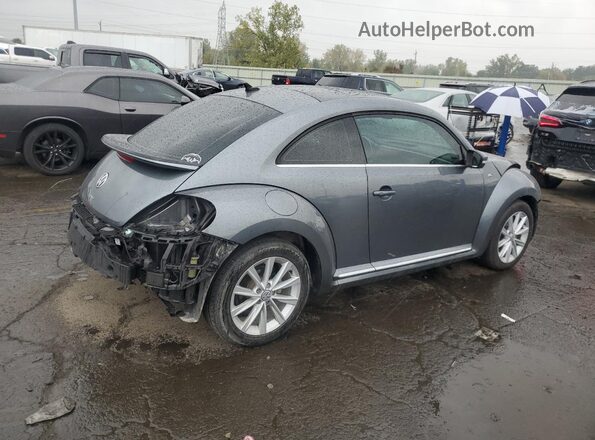3VWJD7AT7JM706694 2018 VOLKSWAGEN BEETLE Gray Rear right