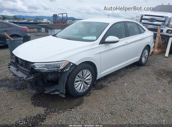 3VWN57BU2LM028378 2020 VOLKSWAGEN JETTA White Առջևի ձախ երեք քառորդ տեսարան