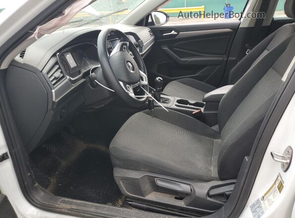 3VWN57BU9LM004692 2020 VOLKSWAGEN JETTA White Widok wnętrza z przodu