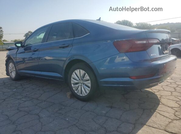 3VWN57BUXLM028144 2020 VOLKSWAGEN JETTA Blue Tył lewy