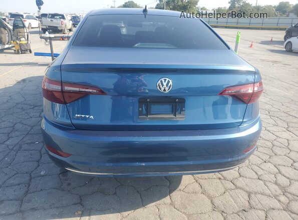 3VWN57BUXLM028144 2020 VOLKSWAGEN JETTA Blue Widok z tyłu
