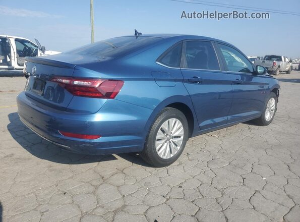 3VWN57BUXLM028144 2020 VOLKSWAGEN JETTA Blue Tył prawy