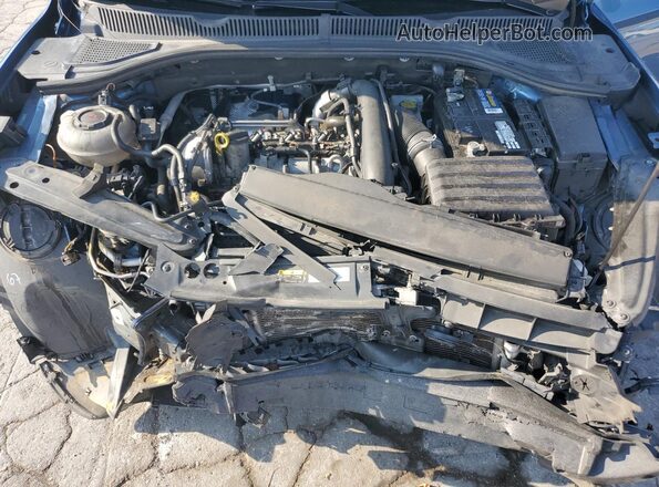 3VWN57BUXLM028144 2020 VOLKSWAGEN JETTA Blue Widok wnętrza z tyłu