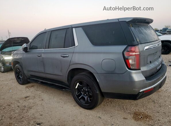 1GNSCLED2NR309945 2022 CHEVROLET TAHOE Gray Trasero derecho