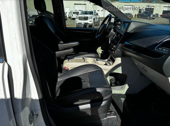 2C4RDGCG8HR664836 2017 DODGE CARAVAN White უკანა ხედი