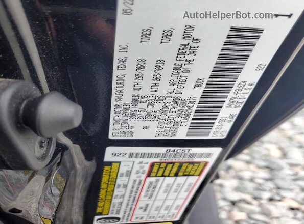 5TFLA5AB2NX010177 2022 TOYOTA TUNDRA Black 