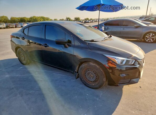 3N1CN8DVXLL887751 2020 NISSAN VERSA Black Вид спереду