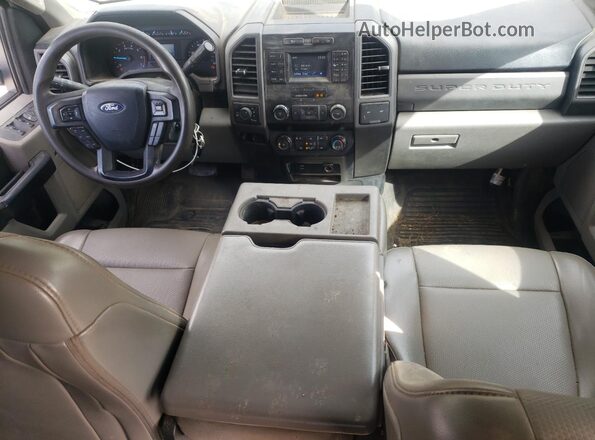 1FT7W2B64KEC54746 2019 FORD F250 White Vista del cuadro de instrumentos