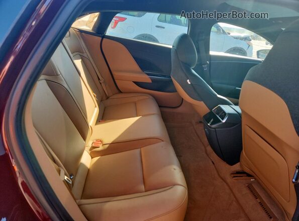 50EA1TEA6PA005045 2023 LUCID AIR Maroon Rear seats view
