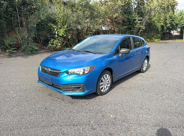 4S3GTAA62L1706254 2020 SUBARU IMPREZA Blue Tył prawy