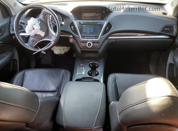 5J8YD3H33LL016012 2020 ACURA MDX Charcoal Вид щитка приладів