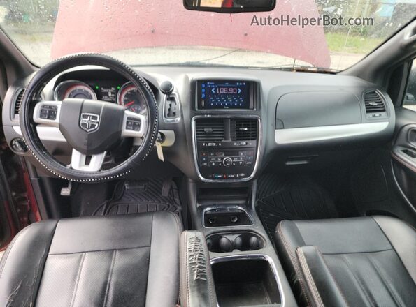 2C4RDGEG1KR709538 2019 DODGE CARAVAN Red 