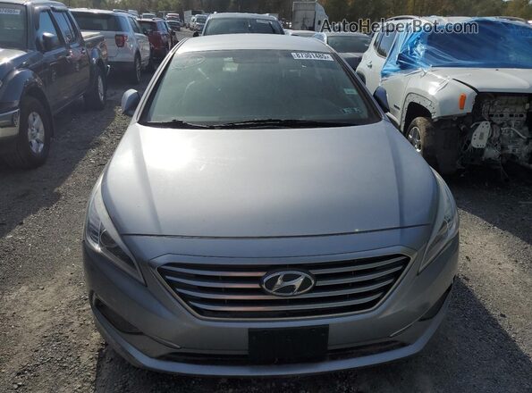 5NPE24AA8HH453621 2017 HYUNDAI SONATA Silver უკანა ხედი