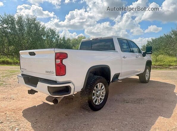 1GC4YREY0LF130469 2020 CHEVROLET SILVERADO Белый Вид спереди