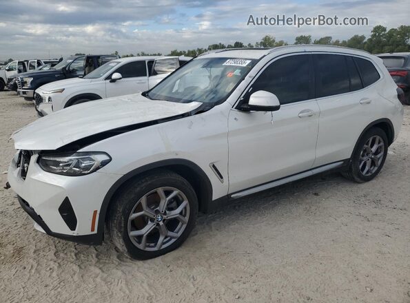 WBX47DP07NN155863 2022 BMW X3 White Tył lewy