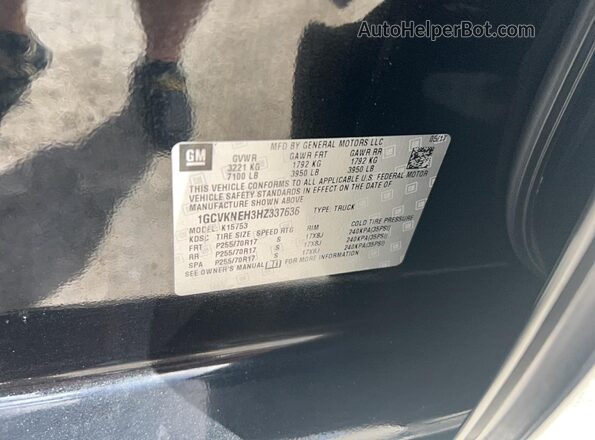 1GCVKNEH3HZ337636 2017 CHEVROLET ALL MODELS Black 
