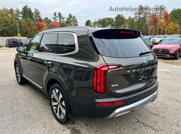 5XYP6DHC0LG003708 2020 KIA TELLURIDE Green Rear right
