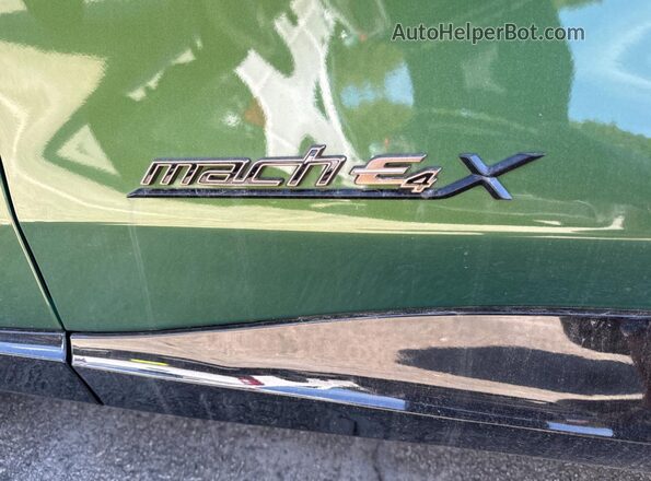 3FMTK4SX2SMA03809 2025 FORD MUSTANG Green Widok naklejki z numerem VIN