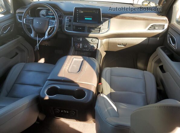 1GNSCCKD0PR277634 2023 CHEVROLET SUBURBAN Charcoal ხელსაწყოთა პანელის ხედი