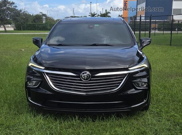 5GAERBKW2PJ190253 2023 BUICK ENCLAVE Black Widok z tyłu