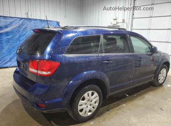 3C4PDDBG7KT752255 2019 DODGE JOURNEY Blue Front right