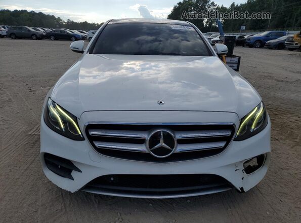 WDDZF4JB9KA555898 2019 MERCEDES-BENZ E White Vista trasera