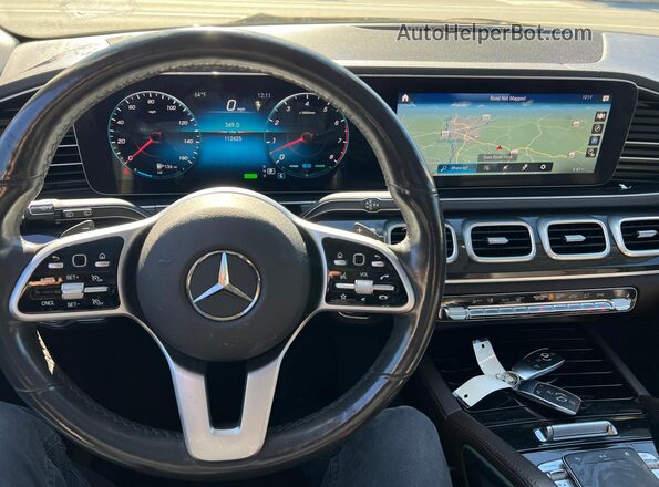 4JGFF5KEXLA273441 2020 MERCEDES-BENZ GLS Black წინა პანელის ხედი