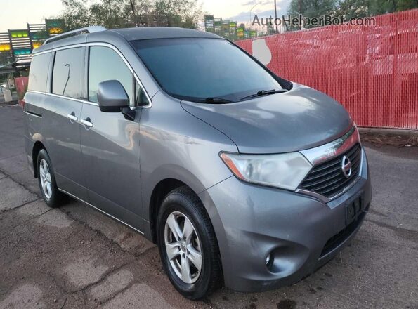 JN8AE2KPXG9156133 2016 NISSAN QUEST Gray Rear left