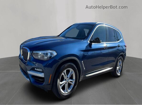 5UXTR9C55JLD71851 2018 BMW X3 Синий 