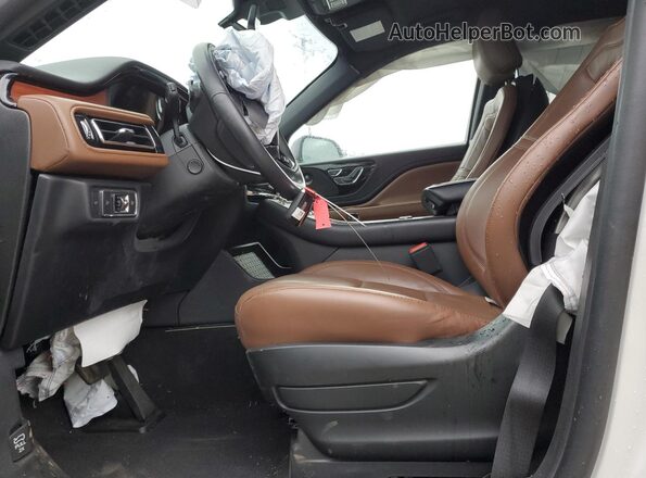 5LM5J7WCXPGL00331 2023 LINCOLN AVIATOR White წინა პანელის ხედი