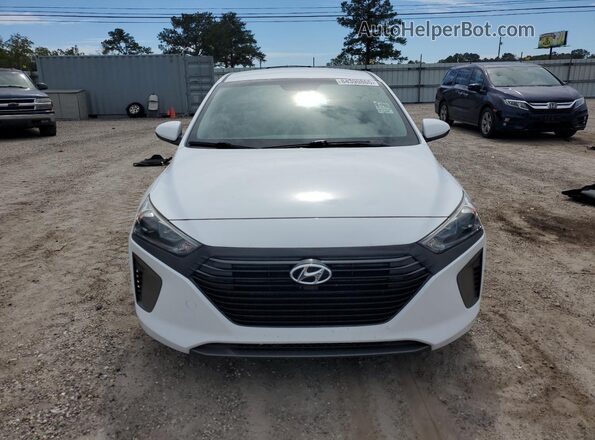 KMHC65LC8JU064968 2018 HYUNDAI IONIQ White Вид ззаду