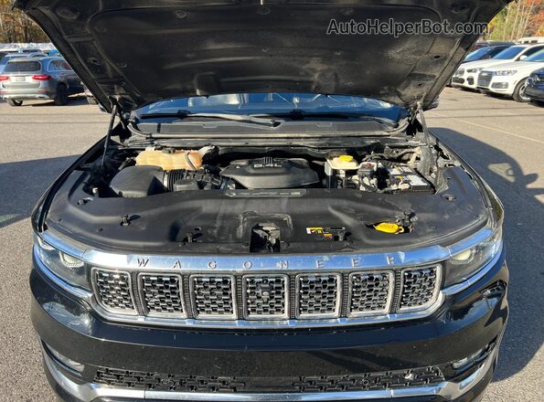 1C4SJVGJ1NS114621 2022 JEEP GRAND Black Widok zestawu wskaźników