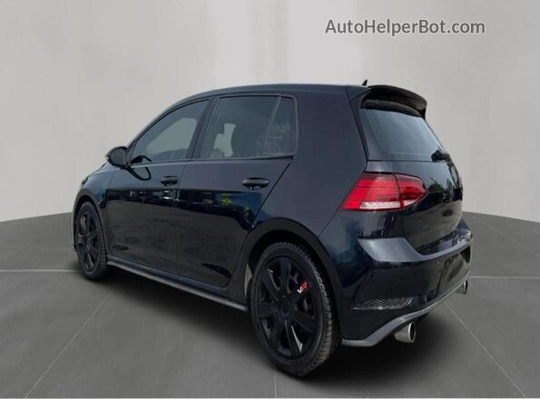 3VW5T7AU5KM014139 2019 VOLKSWAGEN GTI Black Передня права чверть