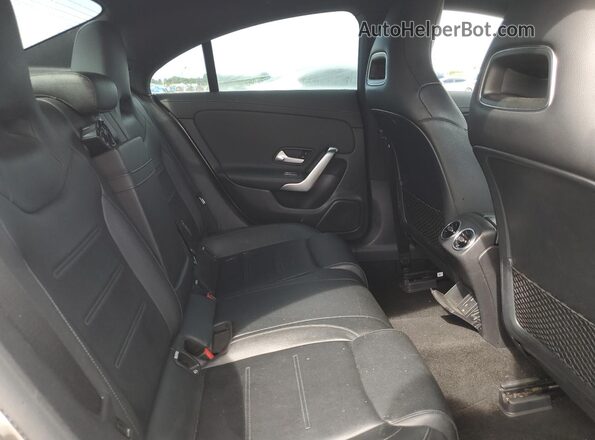 W1K5J4GB9LN089789 2020 MERCEDES-BENZ CLA-CLASS Silver Rear interior view