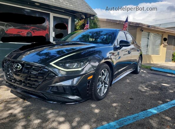 5NPEL4JA9LH054481 2020 HYUNDAI SONATA Gray 