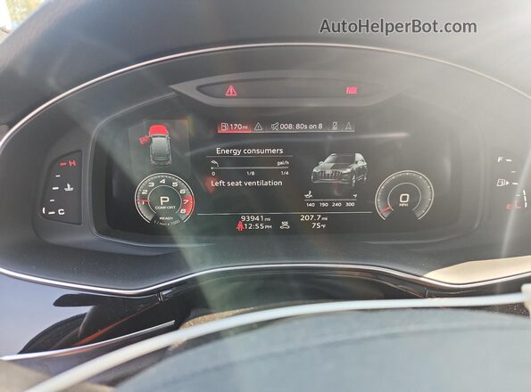 WA1LXAF73MD000439 2021 AUDI Q7 Black Հետևի նստատեղերի տեսք