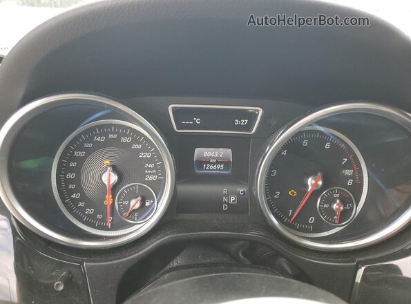 4JGDA5GB0KB198570 2019 MERCEDES-BENZ GLE Black Vista del cuadro de instrumentos