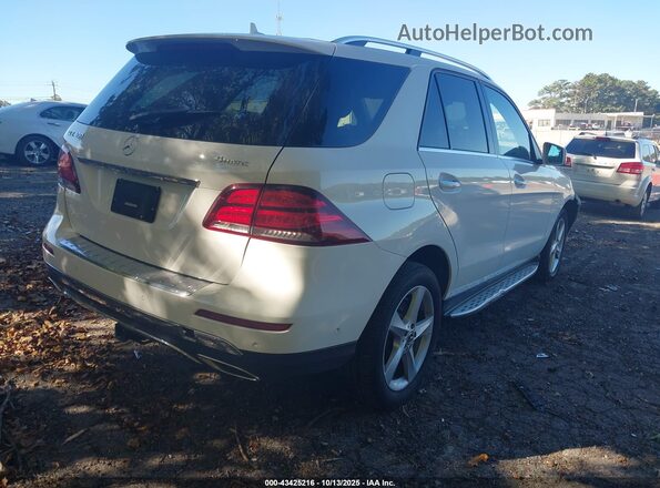 4JGDA5GBXKB206500 2019 MERCEDES-BENZ GLE 400 White Tył prawy