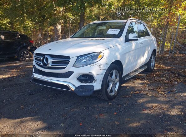 4JGDA5GBXKB206500 2019 MERCEDES-BENZ GLE 400 White Przód lewy
